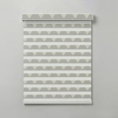 Smart Motorized Designer Shade - Geometric | Semi-Blackout 3%