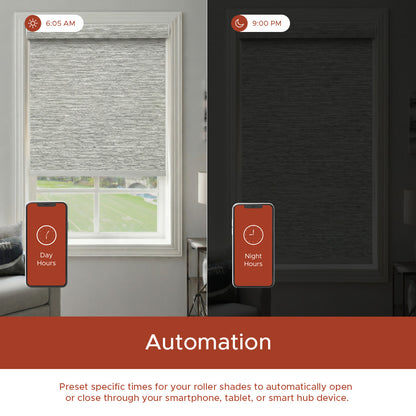 Smart Motorized Roller Shade - Midas | Blackout 100%