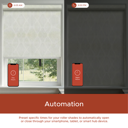 Smart Motorized Designer Shade - Vertex | Sunscreen 3%