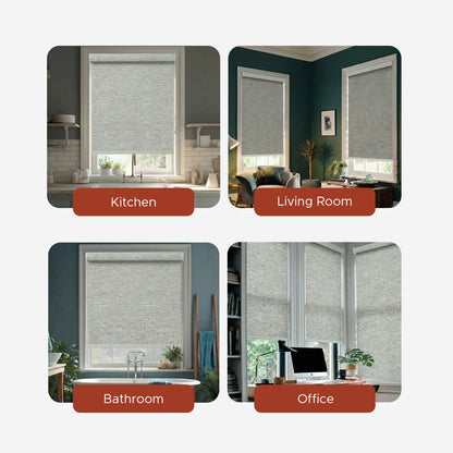 Smart Motorized Roller Shade - Midas | Blackout 100%