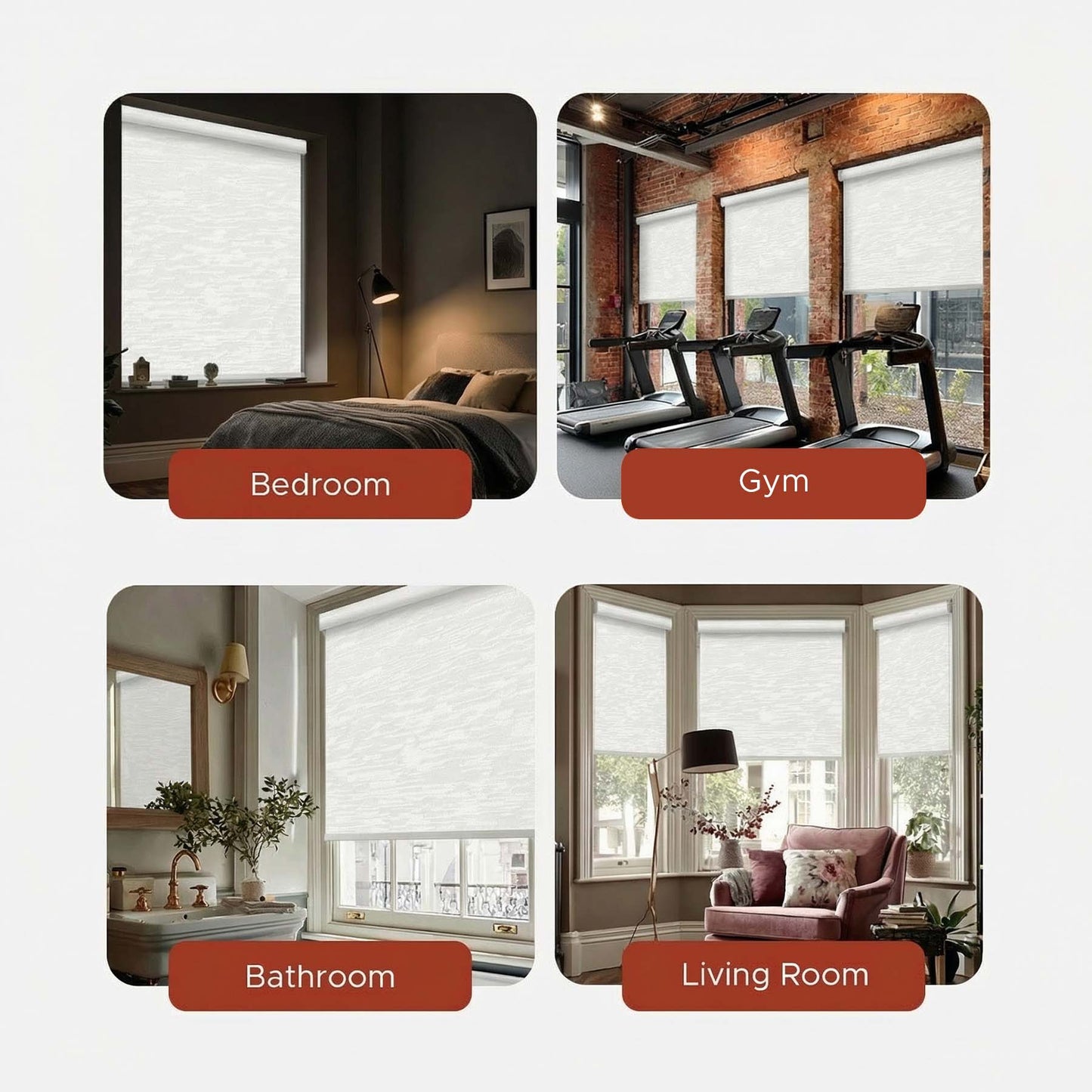 Smart Motorized Roller Shade - Horizon | Semi-Blackout 5%