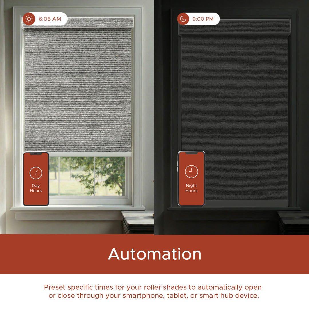 Smart Motorized Roller Shade - Casamance | Semi-Blackout 5%